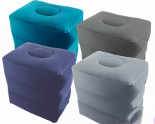 Adjustable Height Leg Pillow for Kids and Toddlers - Inflatable Travel Foot Rest Pillow