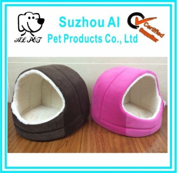 Soft and Comfortable Half Covered Pet Bed Crib