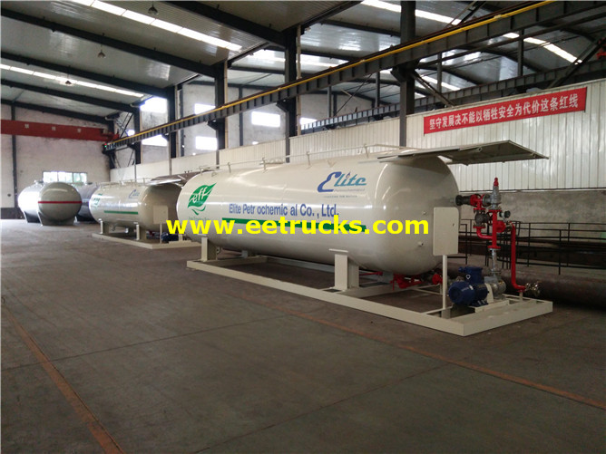 25000 Liters Mobile LPG Skid Tanks