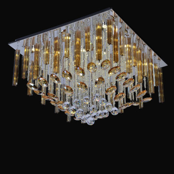 led ceiling square chandeliers crystal light ceiling lamp