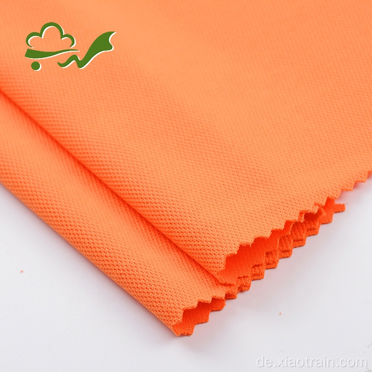 75D36F Polyester-Interlock-Piqué-Gewebe für Oberteile