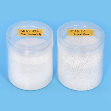 SDIC 56% Chlorine 8-30 Mesh White Granular