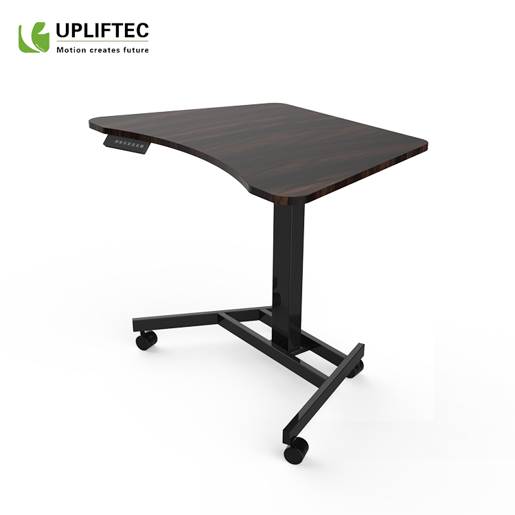 Sibgle Leg Height Adjustable Desk