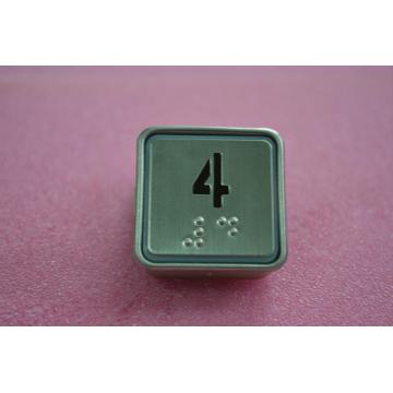 Bouton poussoir d&#39;ascenseur PB2007 Muti-light, bouton en relief avec braille