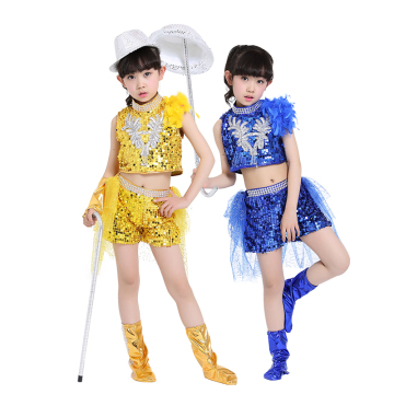 china sequins hip hop clothing for girl