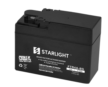 Motorcycle SLA Battery replace ytx4 battery