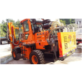 Piston Type Highway Guardrail drilling rig