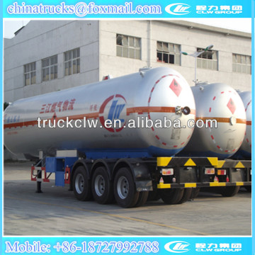 56m3 lpg semi-trailer,lpg tank trailer,lpg delivery tank