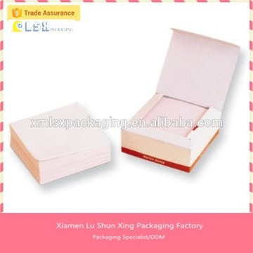 custom logo printed new style leather jewellery box