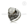 Satisfação do cliente jóias de prata gemstone conjunto 925 prata esterlina pérola cz atacado conjunto de jóias exportador