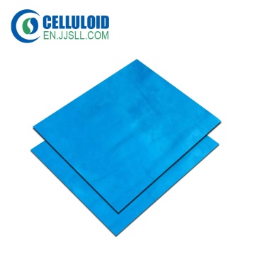 Hot Blue Color Celluloid Sheet For Guitar Picks