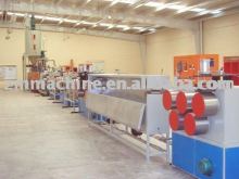 plastic extrusion machine in plastic recycling line