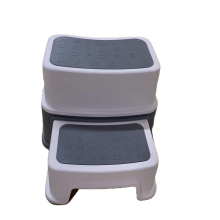 Multi-Function Anti-Slip Plastic Baby Bath and Double Step Stool for Children