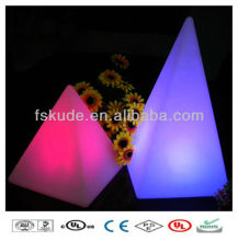 Pyramid ShapeLED Table Lamps, Various LED Table Lamp Design, Color Changing LED eading table lamp