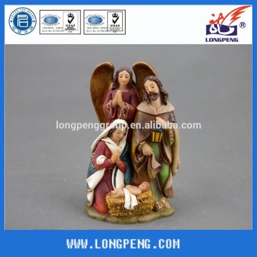 Resin Crafts Religious Holy Family Statue