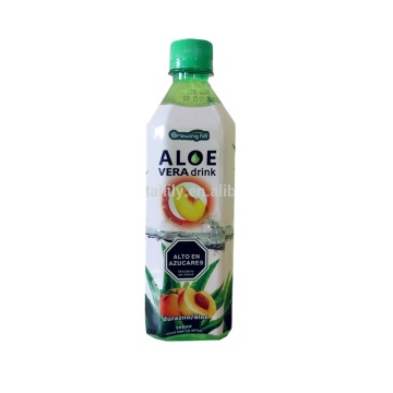 500ml low sugar zero sugar aloe vera juice drink with pulps  flavored
