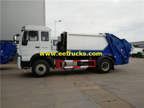 SINOTRUK 10ton Compress Waste Trucks