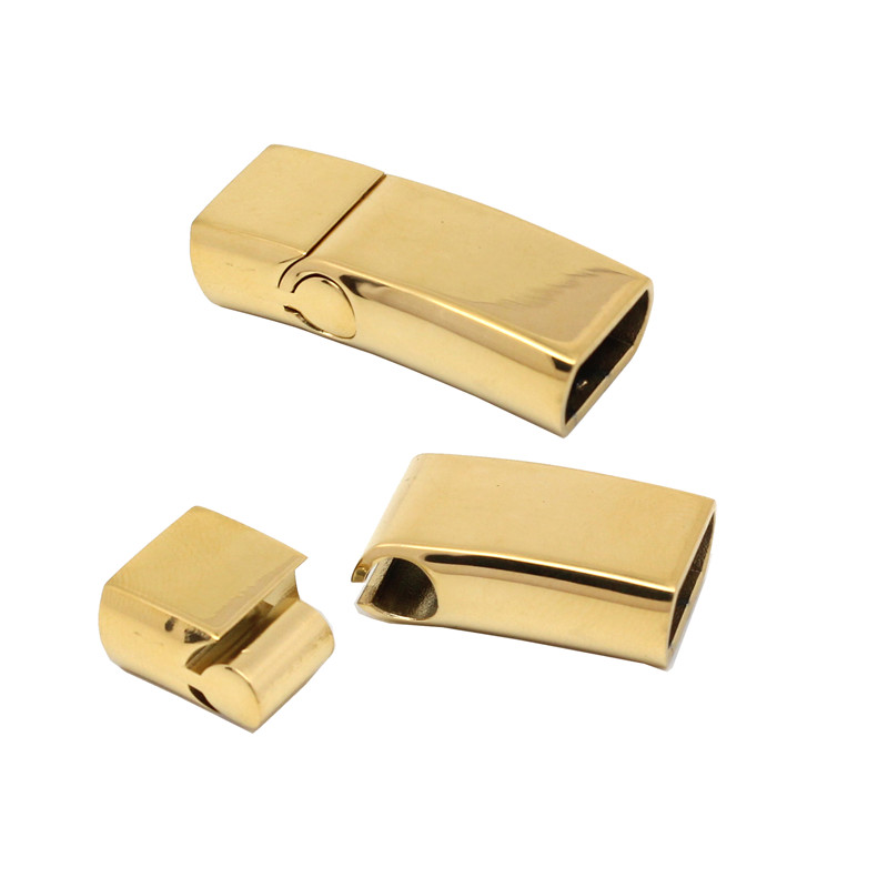 Jewelry Accessories Stainless Steel Magnetic Clasp Bronze