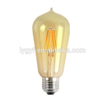 ST64 e27/b22 led filament bulb 4w