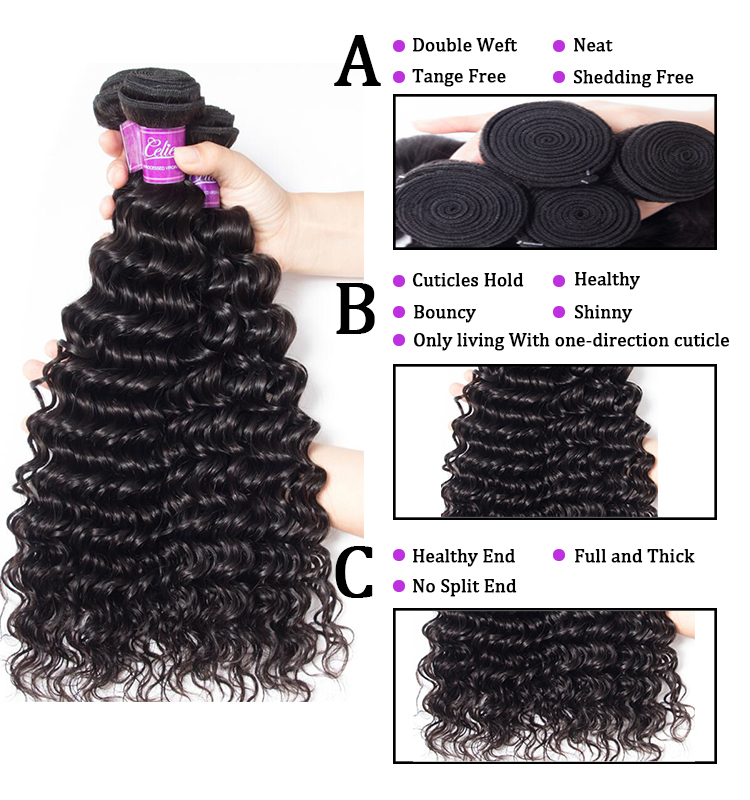 Wholesale Hair Vendors Cuticle Aligned Raw Cambodian Hair Deep Wave Curly Bundles Peruvian Braiding Hair