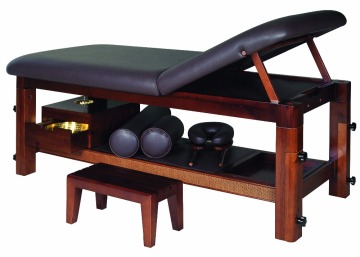 adjustable wooden ayurvedic massage table