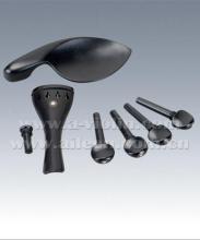 High Grade Ebony Violin Fitting