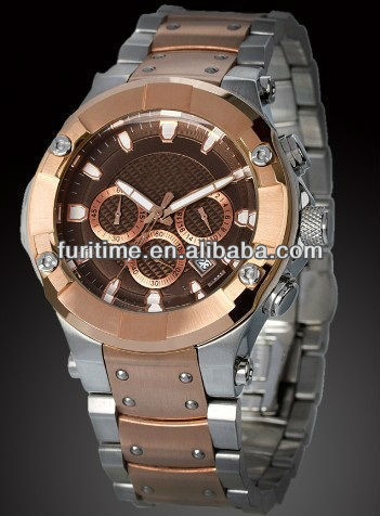 mechanical chronograph watch sport stainless steel watches