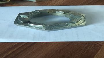 Fastener Din 935 Hex Slotted Nut