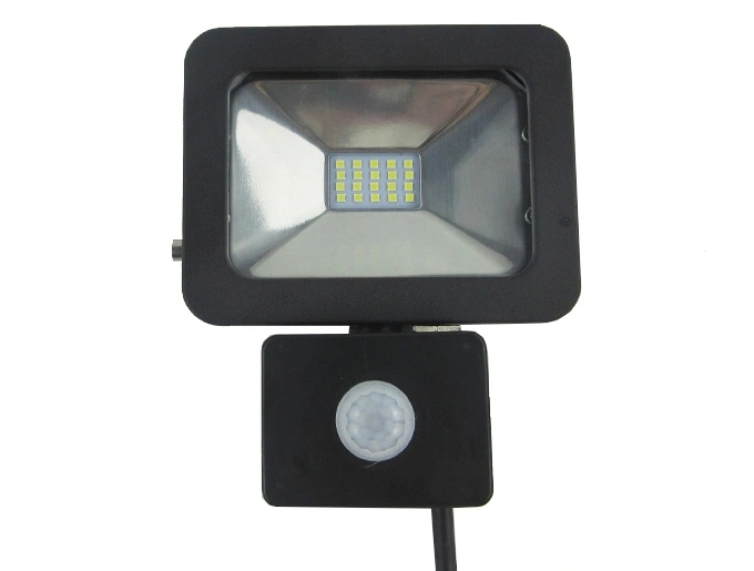 IP65 Waterproof Outdoor PIR 10W LED Floodlight with Motion Sensor (SLFAP5 SMD 10W-PIR)