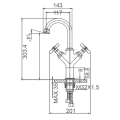 Tall Taps For Countertop Basins