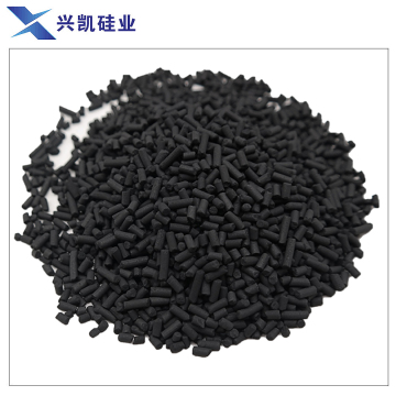 Pore size column activated carbon for organic solvents