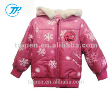 100% Polyester Fashion Style Baby Girls Jackets Children Down Windproof Jackets