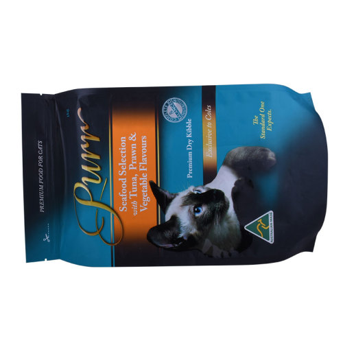 side gusset top pet food packaging bag