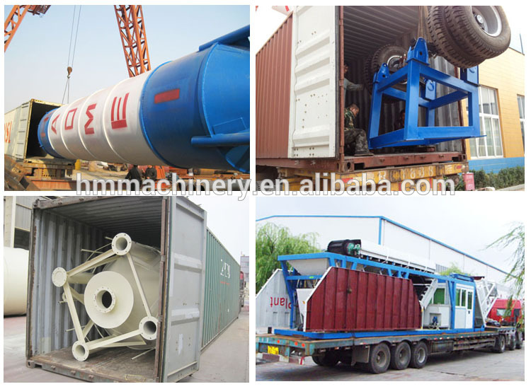 HZS25 Concrete Batching Plant with Good Quality and Low Cost