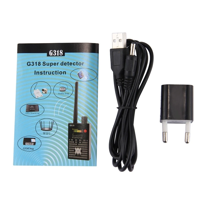 G318 RF Professional Digital Super Signal Bug Detector, Anti-Spy, Anti-Eavesdropping / Tracker