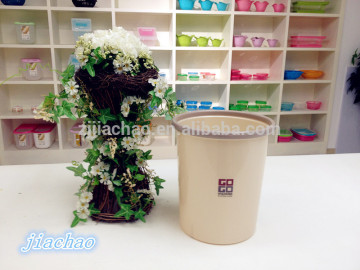 plastic small round dustbin, 10L plastic small wastebin