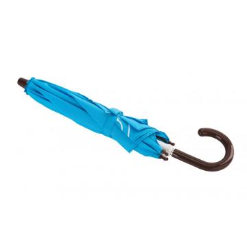 Kleine dekorative Spielzeug Regenschirm blaue Farbe
