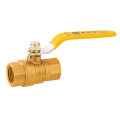 Mannelijke Butterfly Handle Messing Gas Ball Valve