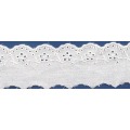 Sex Embroidered lace fabric trim for sexy wedding dresses