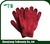red plain acrylic knitted magic glove