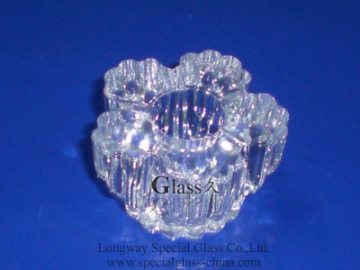 glass ashtray,molded glass,glassware,die cast glass