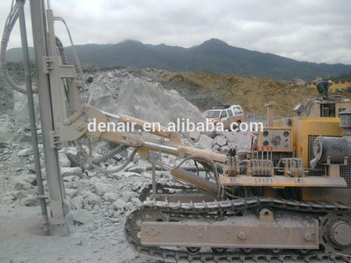 drill rig for rocks in Indonesia with dust-extraction unit