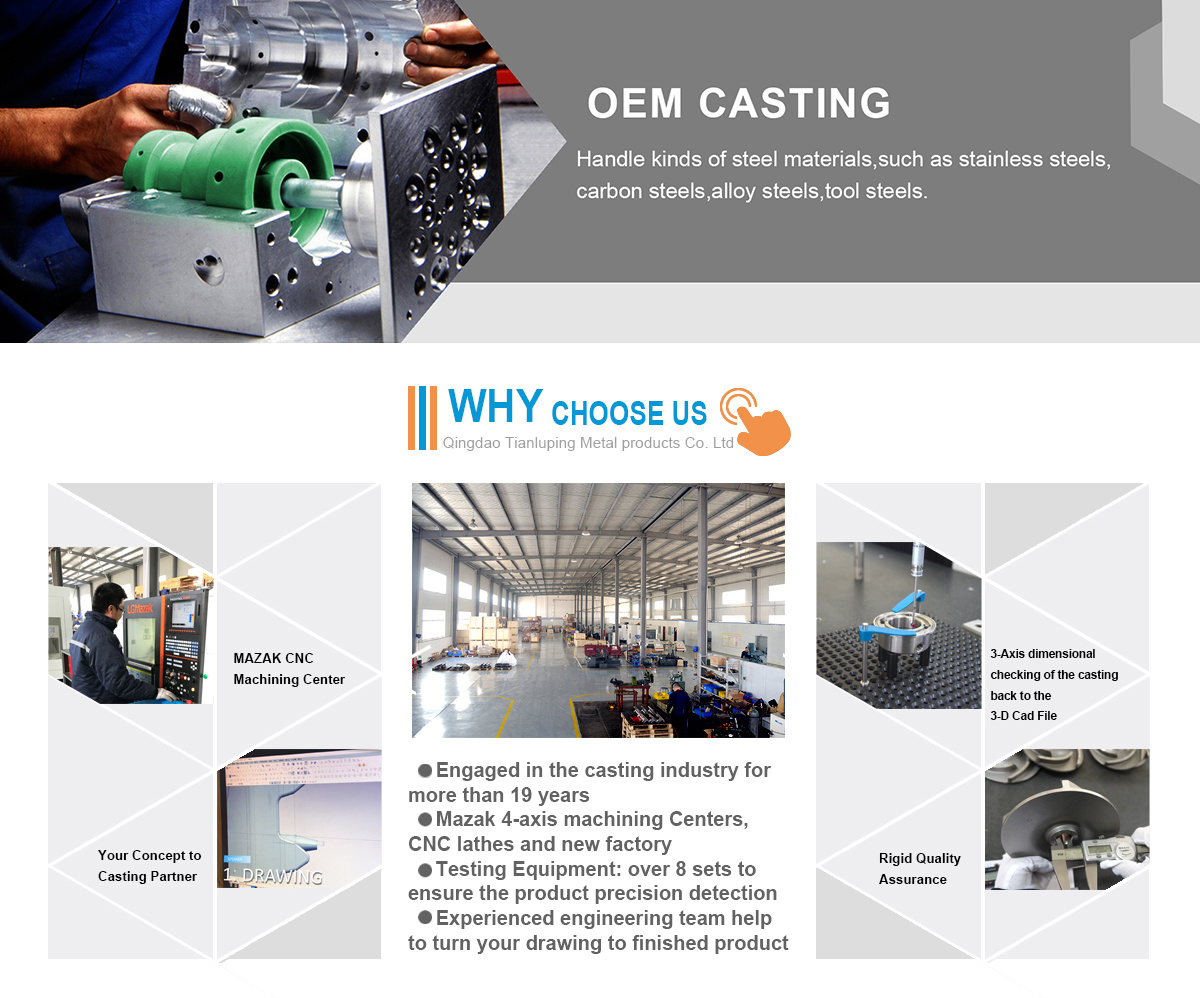 precision casting & cnc machining parts