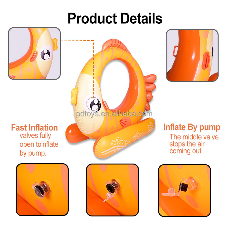 Child Inflatable Swimming Pool Float fish Pool Float