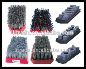 Diamond abrasive brushes Stone machine tools,