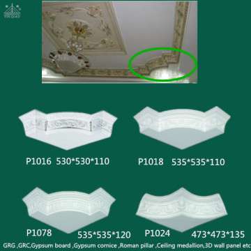 Artistic Ceiling Decoration Plaster Fiberglass Gypsum Corner Beading