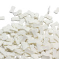 500g Mini weiße Hundeknochen Scheiben Polymer Clay Streusel für das Basteln DIY Scrapbook Telefon Nail Art Dekoration Zubehör