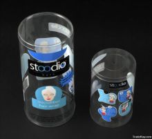 Clear Plastic Cylinder Package