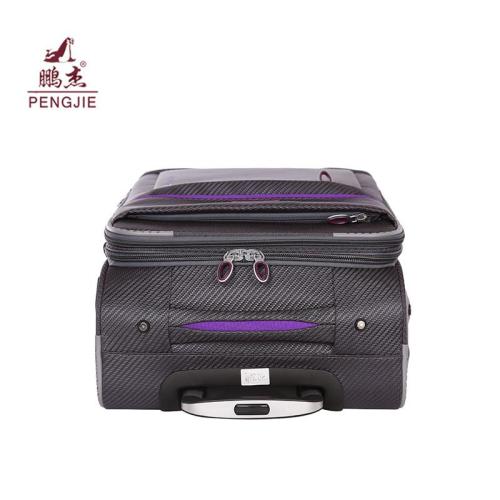 Wterproof fabric Modern fashion luggage with TSA lock