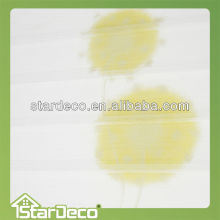 Bay window Sheer horizontal roller blinds